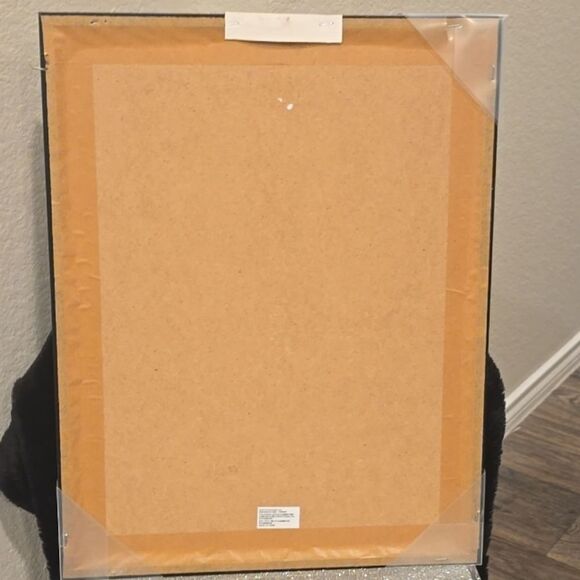 Instinct Style Hand Embellished Chanel No. 5 Girl Framed Wall Decor - Picture 4 of 5